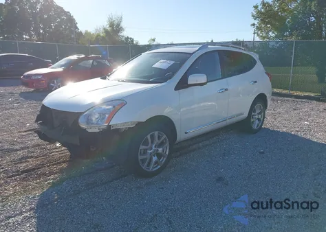 2013 Nissan Rogue Sv W/Sl Pkg из США, поврежденный, VIN JN8AS5MV6DW139980